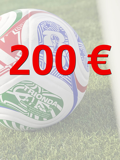 200 € für das Team