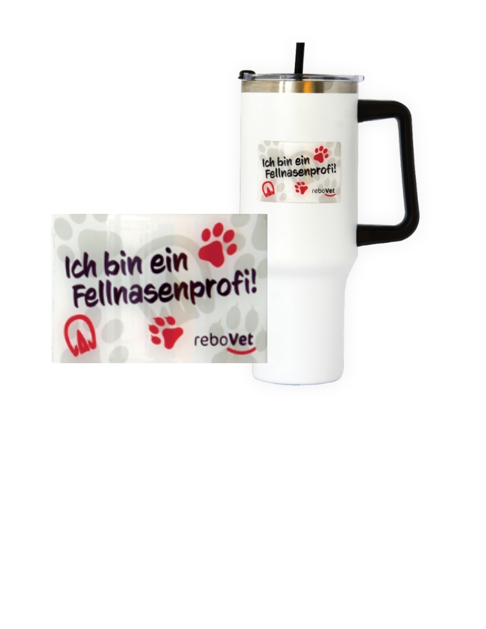 Fellnasen- Profi Cup Thermobecher für warme- und kalte Getränke